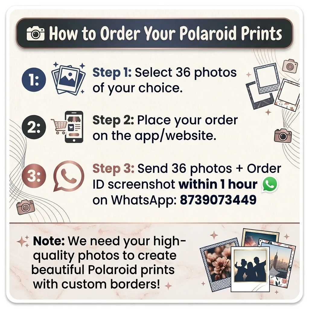 Pack Of 36 Cute Poloroid 😍 2